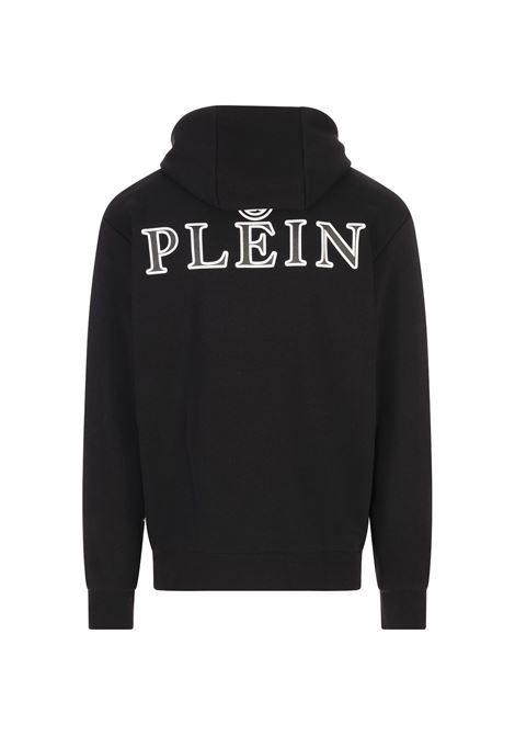 Felpa Iconic Plein Nera Con Cappuccio PHILIPP PLEIN | PAECMJB3612PTE003N0202